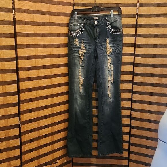Euc!!  Venus bling TALL jeans - Picture 2 of 11